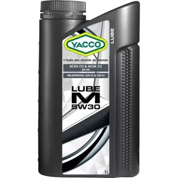 Motorový olej YACCO LUBE M 5W-30 1L