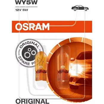 Autožárovka OSRAM WY5W Blister-02 12V 5W W2, 1x9, 5d
