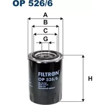 Autodíl FILTRON Olejový filtr OP 526/6