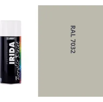 Silikonový sprej HB BODY Sprej IRIDA 7032 400ml, štěrková šedá