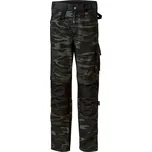 RIMECK® Vertex Camo Pracovní kalhoty pánské Velikost: 62, Barva: camouflage dark gray