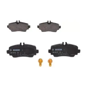 Brzdová destička BOSCH Sada brzdových doštiček 0 986 424 470