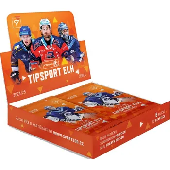 Karetní hra Sportzoo Tipsport ELH 2024/25 Blaster box 1. série