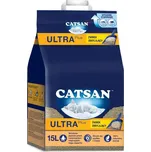CATSAN Ultra Plus 15l hrudkující stelivo pro kočky