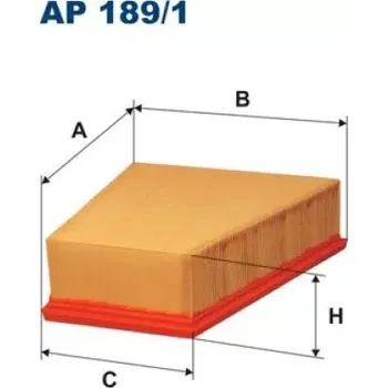 Filtr do auta FILTRON Vzduchový filtr AP 189/1