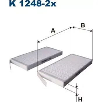 Kabinový filtr FILTRON Kabinový filtr K 1248-2x