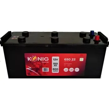 Autobaterie KÖNIG König Truck HD K65022 12V 150Ah 800A