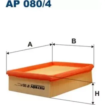 Vzduchový filtr FILTRON Vzduchový filtr AP 080/4