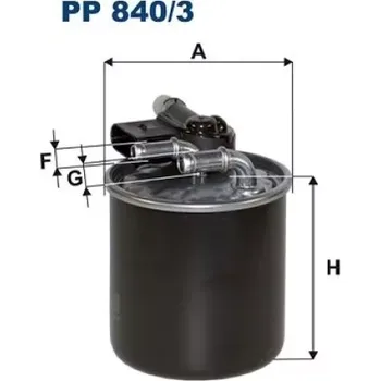 Palivový filtr FILTRON Palivový filtr PP 840/3