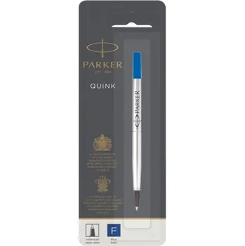 Náplň do psacích potřeb Parker Náplň do rollerů Parker - modrá F (0,5 mm) 445926