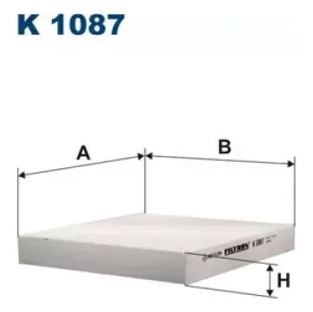 Kabinový filtr FILTRON Kabinový filtr K 1087