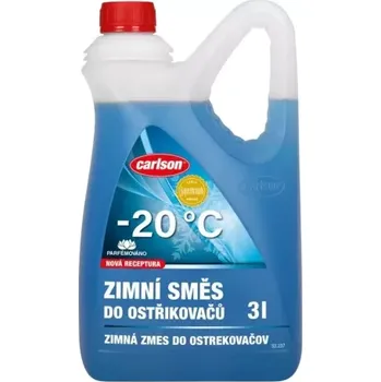 Směs do ostřikovače CARLSON Zimní směs do ostřikovačů -20°C 3L