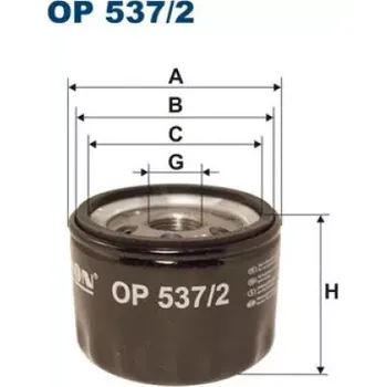 Olejový filtr FILTRON Olejový filtr OP 537/2