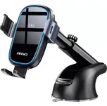 Automatický držák telefonu s bezdrátovým indukčním nabíjením 15W AMIO-03779