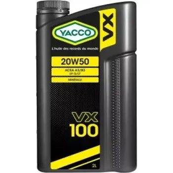 Motorový olej YACCO VX 100 20W50 1L