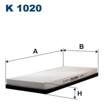 Autodíl FILTRON Kabinový filtr K 1020