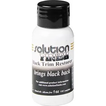 Čistič plastových dílů Solution Finish Black Trim Restorer - oživovač vybledlých plastů s dlouhodobým účinkem 30 ml