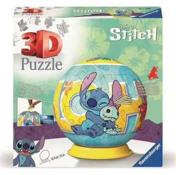 RAVENSBURGER 3D Puzzleball Disney: Stitch 72 dílků