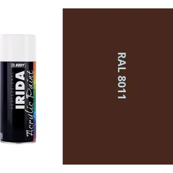 Silikonový sprej HB BODY irida RAL 8011 oříškově hnědá BARVA VE SPREJI 400ML