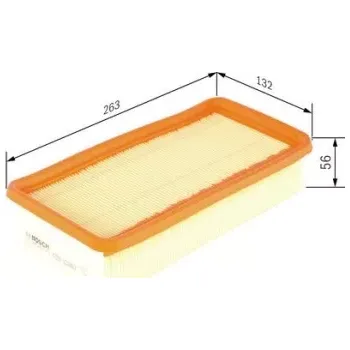 Vzduchový filtr BOSCH Vzduchový filtr F 026 400 048