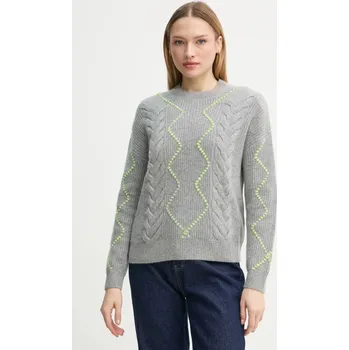 Dámský svetr Kašmírový svetr FROM FUTURE WPR02176 šedá 90M, vel. L