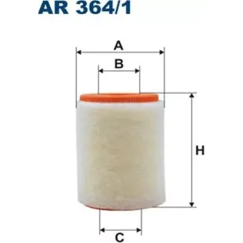 Vzduchový filtr FILTRON Vzduchový filtr AR 364/1