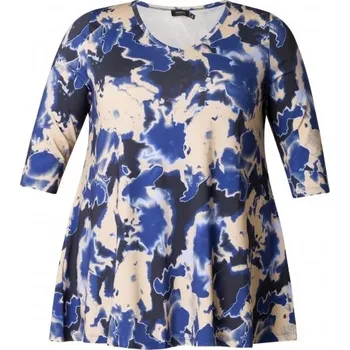 Dámská halenka Tunika do "A" (třičtvrteční rukáv) - v nadměrné velikosti 3999 - 4284