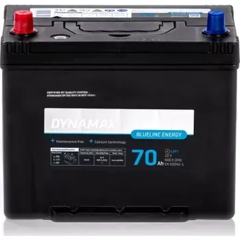 Autobaterie DYNAMAX ENERGY BLUELINE 70 ASIA L 12V 70AH 600A
