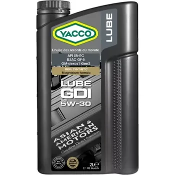 Motorový olej YACCO LUBE GDI 5W-30 2L