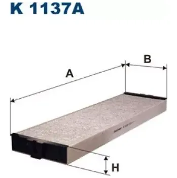Kabinový filtr FILTRON Kabinový filtr K 1137A