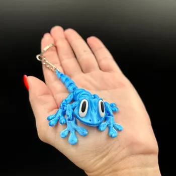 Přívěsek na klíče nebo batoh – modrý lesk