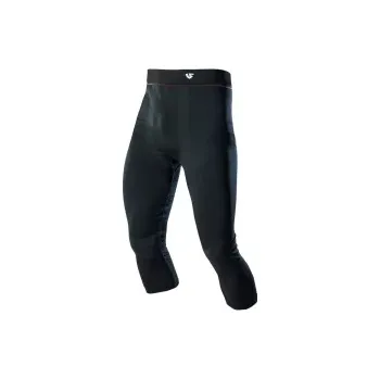 Pánské termo spodní prádlo UNDER SHIELD termoprádlo spodky 3/4 Hero pánt - warm, UNDERSHIELD (černá, vel. S/M)