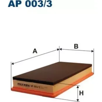 Vzduchový filtr FILTRON Vzduchový filtr AP 003/3