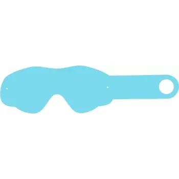 Příslušenství k helmě na motorku stahovací fólie plexi pro brýle O´NEAL řady B1, Q-TECH (10 vrstev v balení, čiré)