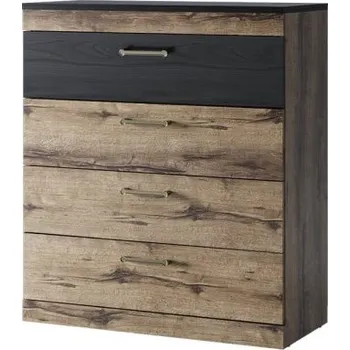 Komoda ARTEN (NANO Systems s.r.o.) Komoda JAGGER-4S (Dub monastery/černá)