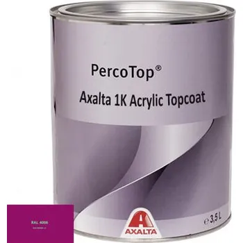 barva na kov Akrylátová 1K barva Axalta RAL 4006 5°lesku stupeň lesku Vysoký lesk