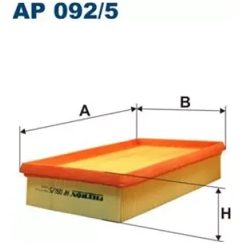 Vzduchový filtr FILTRON Vzduchový filtr AP 092/5
