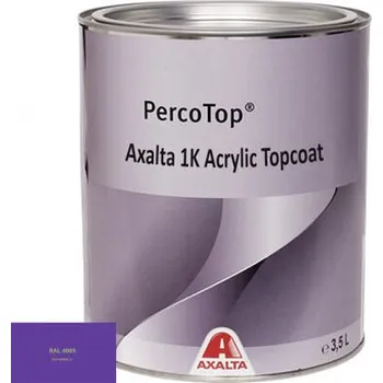 barva na kov Akrylátová 1K barva Axalta RAL 4005 5°lesku stupeň lesku Vysoký lesk