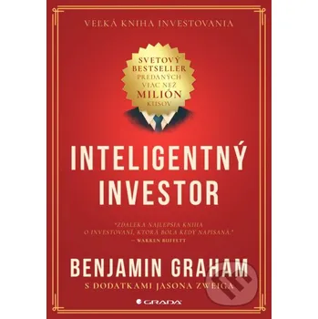 Kniha Inteligentný investor - Benjamin Graham, Jason Zweig Grada