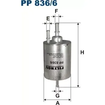 Palivový filtr FILTRON Palivový filtr PP 836/6