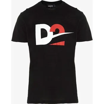 Pánské tričko DSQUARED2 D2 LOGO T-SHIRT Velikost: M