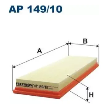 Vzduchový filtr FILTRON Vzduchový filtr AP 149/10