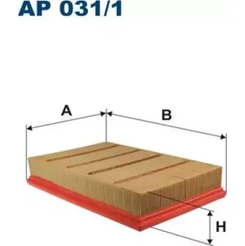 Vzduchový filtr FILTRON Vzduchový filtr AP 031/1