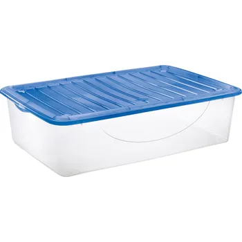 Zahradní úložný box Tontarelli Úložný box DODO STOCK-BOX 27 l transparent/modrá 8035085ACL 8035085ACL