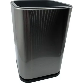 Odkapávač na nádobí Odkapávač na příbory (kuchyňský organizér) nerez matná stříbrná a plast 11x11x17 cm