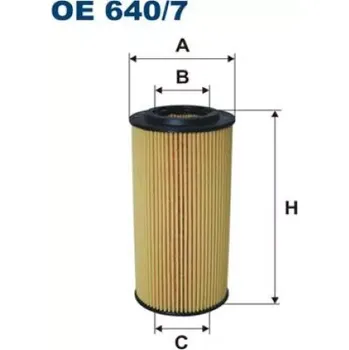 Filtr do auta FILTRON Olejový filtr HU OE 640/7