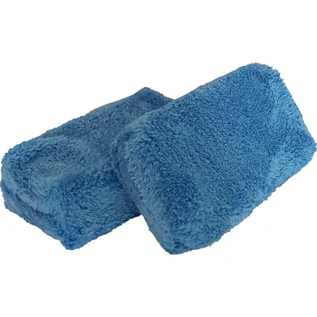 Zerda Plush applicator blue (2ks) - jemné mikrovláknové aplikační houby