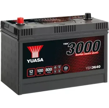 Auto-moto Yuasa YBX3000 12V 100Ah 800A YBX3640