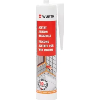 WURTH Silikon Acetát pro koupelny 310ml