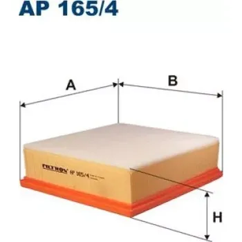 Filtr do auta FILTRON Vzduchový filtr AP 165/4